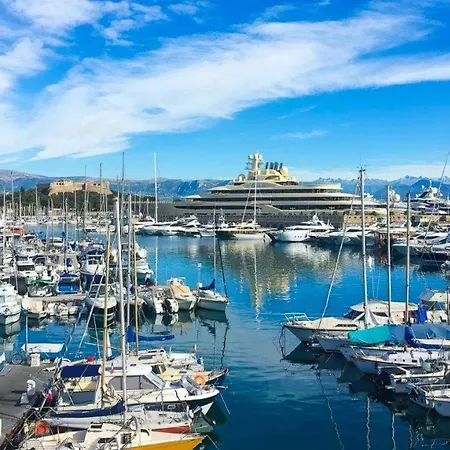 Plein Sud - Moderne Avec Mezzanine- Hyper Centre - Proche Port Apartmán Antibes
